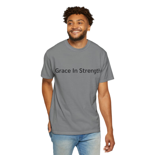 Grace In Strength — Minimal Statement T-Shirt